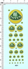 water slide decals LOTUS (461)