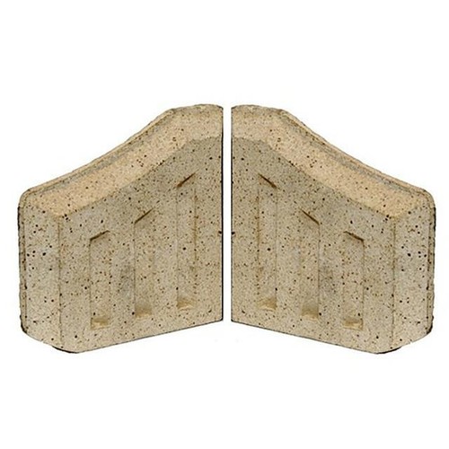 Fire brick sides clay - brick, 2pk