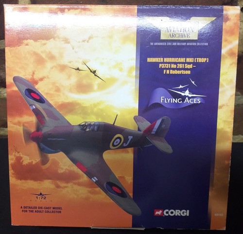 Corgi aircraft 49103 hawker - corgi,