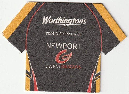 Beer mat worthington wales - -, (wales