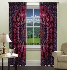 Indian Peacock Mandala Cotton