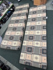 Cushions Seats Bed  Set Conversion Caravan Motorhome Self Build Bunk Bed X 2