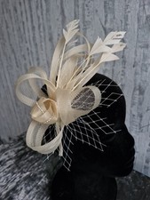 Pale Gold Headband Fascinator