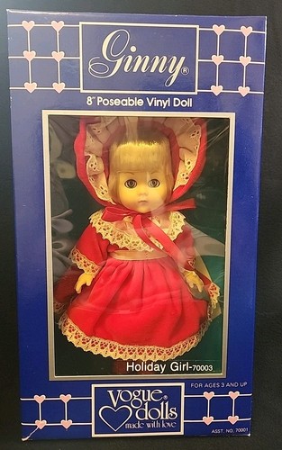 Vintage ginny doll - vintage, holiday