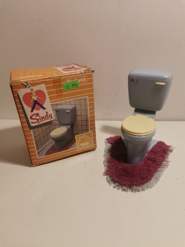 Vintage sindy doll toilet - vintage,