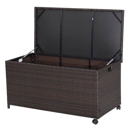 190l outdoor wicker storage - 190l,