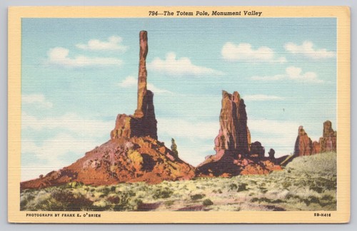 Vintage postcard monument - postcard,