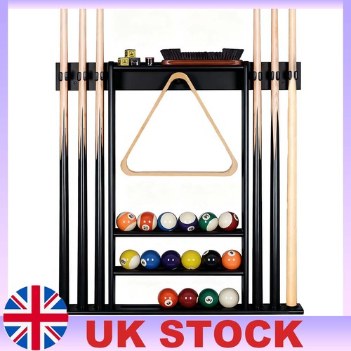 Billiards pool cue - billiards, rack