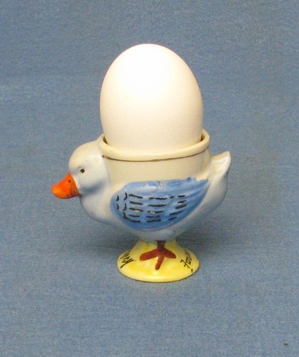 Vintage ceramic bird egg - vintage,