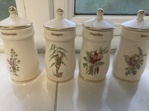 Flower fairies spice jars - -,