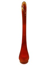 Vintage MCM Amberina Fenton