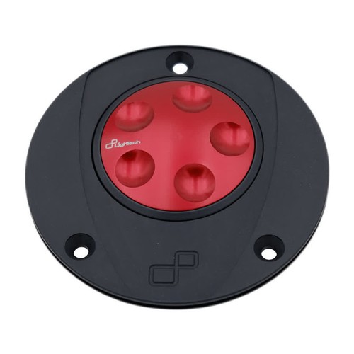 Red screw lock tank cap - screw,