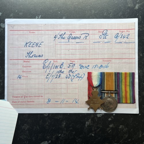 Ww1 1914 mons star - ww1, and