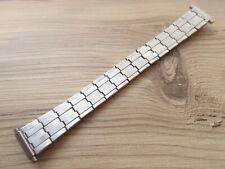 Expanding Brushed Stainless Steel 16mm-21mm Watch Strap