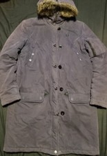 Fred Perry Women's Snorkel Parka Coat - Size 8 - Mod Retro - J3783