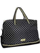 Moschino Logo Fragrance Duffel Bag Weekender Travel Gym  Gift Travel Black
