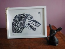 Dog greyhound lurcher whippet