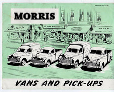 Morris Vans & Pick-Ups 1956 UK