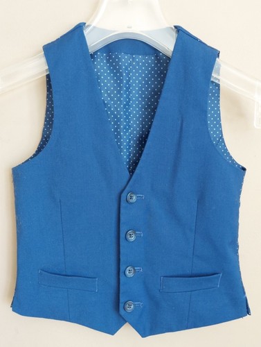 Boys blue waistcoat age - tu, waistcoat,age