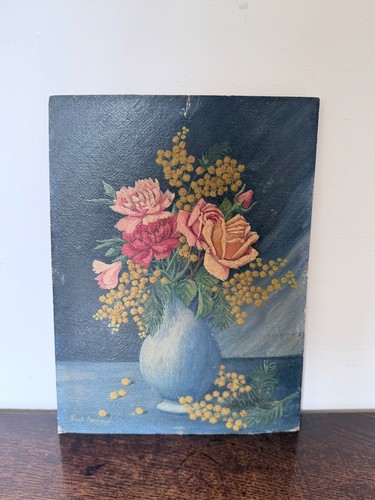 Small french floral - floral, on