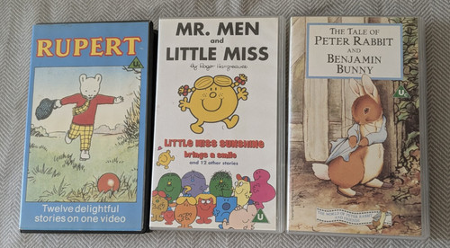 Childrens vhs tapes lot 3 - lot,
