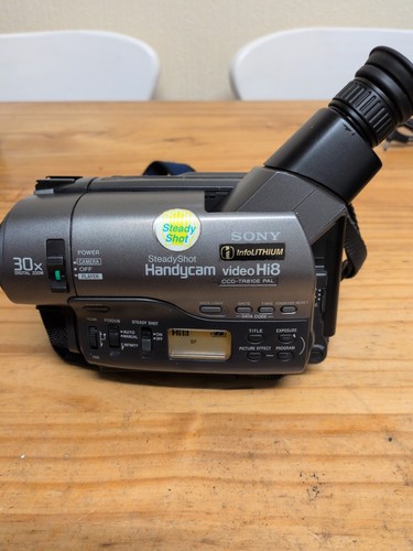 Sony ccd tr810e video hi8 - video,