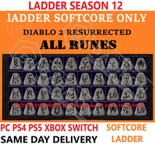 ✅ PC PS4 PS5 XBOX SWITCH ✅ LADDER ALL RUNES D2R DIABLO 2 RESURRECTED ITEMS