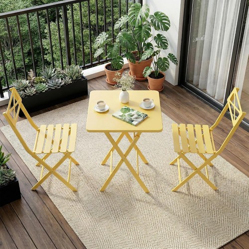 Piece folding bistro - folding, set