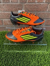 Adidas F30 / F50 TRX SG Sprint Web Orange/Black/Yellow Studs - U.K. 7 - *BNWT*