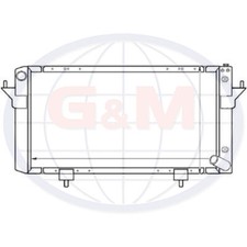 Radiator for LANDROVER Range