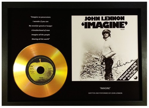John lennon imagine signed - john, 'imagine'