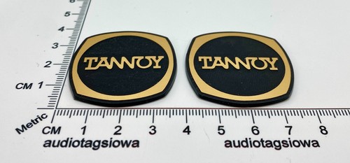 Tannoy speaker badge - speaker, pair