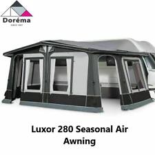 Dorema Luxor Air 280 Seasonal Caravan Awning Size 10 (875 - 900cm) 2025