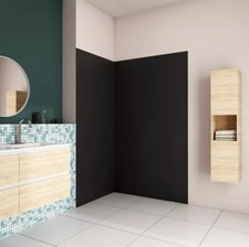 Bathroom Black Wall Panel