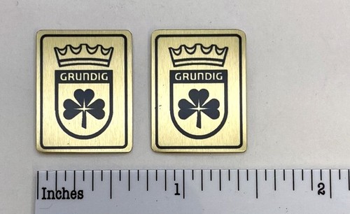 Grundig speaker radio badge - radio,