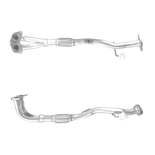 Front exhaust pipe - exhaust, and