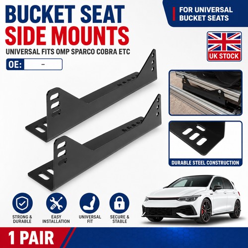 Black bucket seat - seat, side