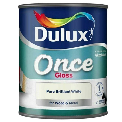 Dulux once gloss pure - dulux,