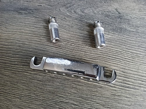 Vintage tailpiece with studs - tailpiece,