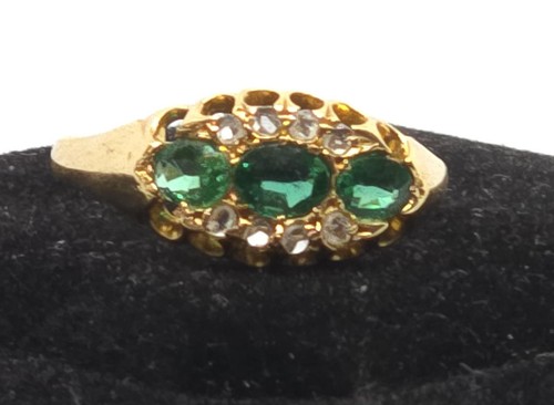 Rare edwardian 18ct gold