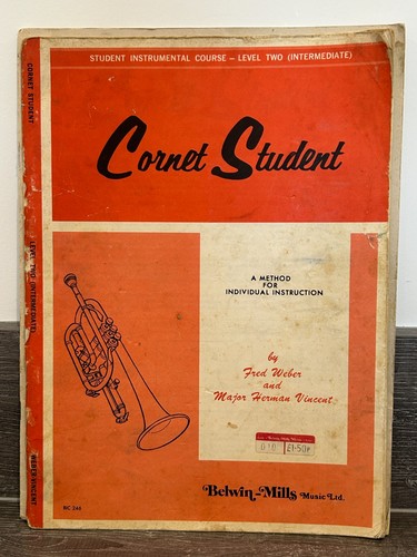 Cornet student fred weber - cornet,
