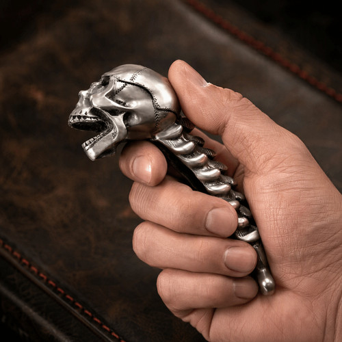Halloween skull bottle opener - halloween,