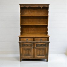Old Charm Small Dresser 3ft Wide Sideboard & Top  Light Oak FREE UK Delivery