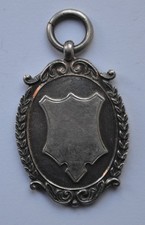 Shield  Sterling Silver Fob