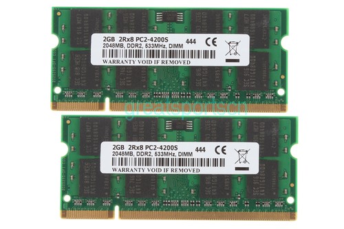 4gb 2gb ddr2 - 2x,