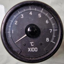 RAF Aircraft Exhaust Temperature Gauge 0-800°C Aviation Art Upcycle prop
