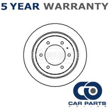 1x Brake Disc Rear CPO Fits