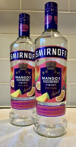 Empty smirnoff mango - empty,
