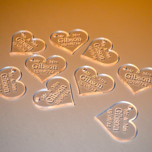 Personalised clear acrylic - personalised,