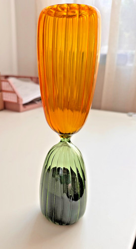 Hay time hourglass - hay,